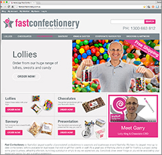 fast confectionery website